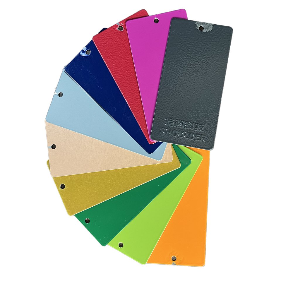 Fluorescent Green Reflective Color Fluorescent Orange Neon pink Good Cover Epoxy Polyester Electrostatic Powder Coating